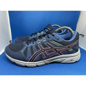 ASICS Gel Venture 7 Peacoat Pink Trail Running Athletic Shoes Women's Size 8.5